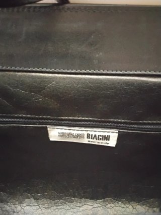 Pochette Vera Pelle Silvano Biagini vintage '80