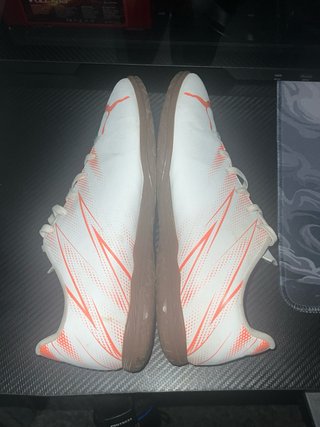 Zapatillas Fútbol Sala Puma Blancas Naranja