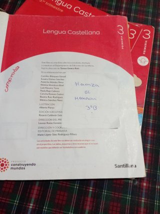 Lengua castellana, 3 Primaria