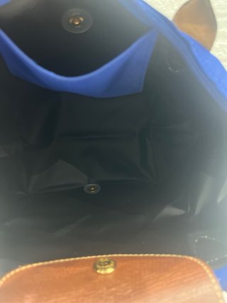 Bolso Longchamp Le Pliage Asa Superior Azul