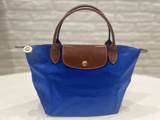 Bolso Longchamp Le Pliage Asa Superior Azul