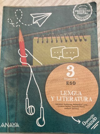 Lengua y literatura 3 ESO