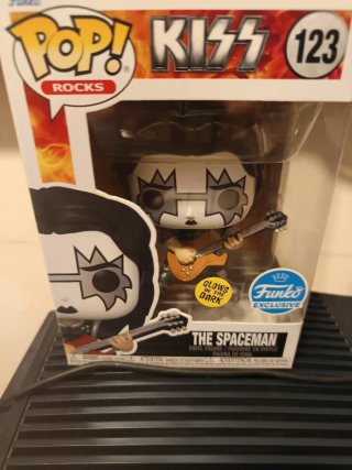 Funko Pop! Kiss The Spaceman 123 Glows in Dark