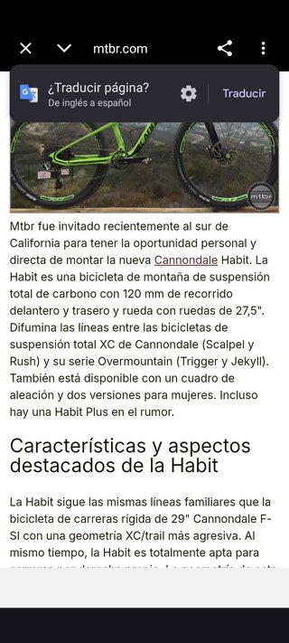 Bicicleta Mtb Cannondale
