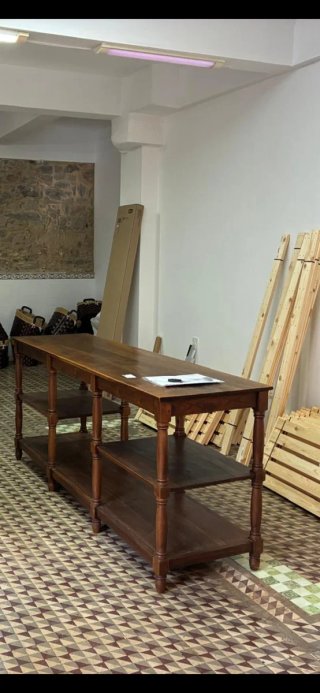 Mesa/mostrador madera antigua