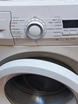 Lavadora Balay 6kg 1000 rpm