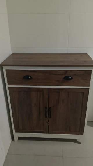 Mueble auxiliar rústico madera