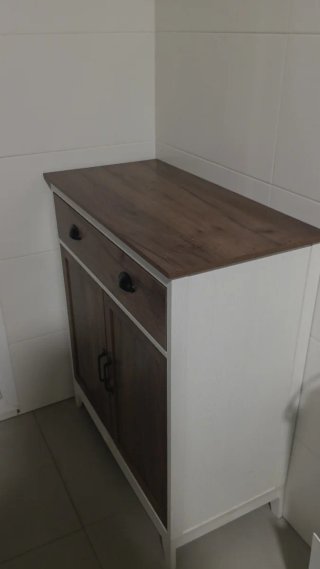 Mueble auxiliar rústico madera