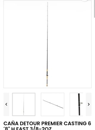 Caña Casting Detour Premier H Fast
