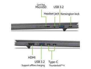Acer OLED 16" Core Ultra 5 16GB 512GB