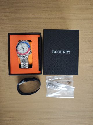 Orologio BODERRY GMT Automatico Titanio