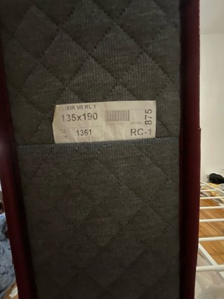 Colchón y somier IKEA