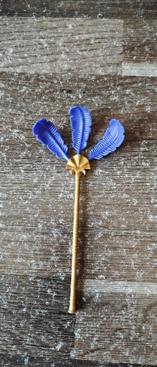 Baston Egipcio Playmobil Dorado y Azul