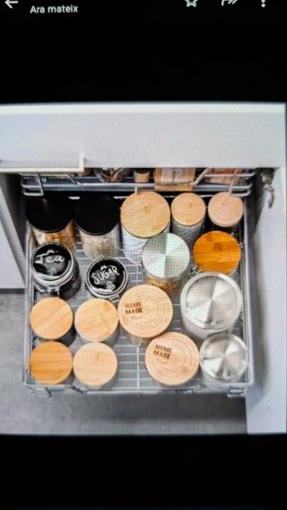 Cajón telescópico.