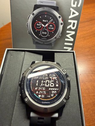 Garmin Fenix 5X Negro/Plata