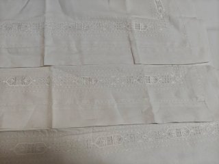 Primo letto matrimoniale in puro lino Olanda