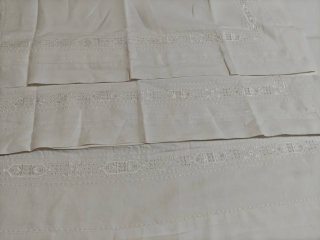 Primo letto matrimoniale in puro lino Olanda