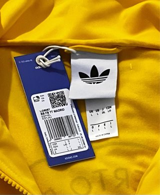 Chaqueta Adidas Firebird Amarilla Bad Bunny