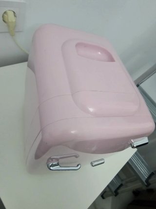 NEVERA PEQUEÑA ROSA