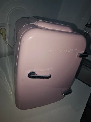NEVERA PEQUEÑA ROSA
