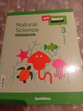 Activity book natural science 3 Santillana