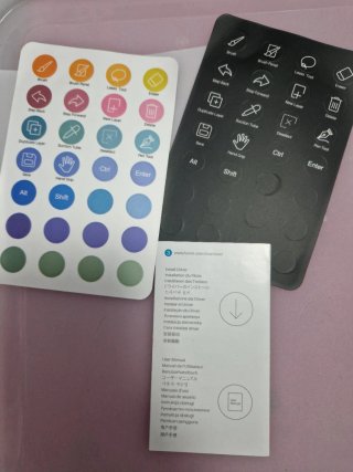 HUION Mini Keydial K20 Teclado Numérico H10019