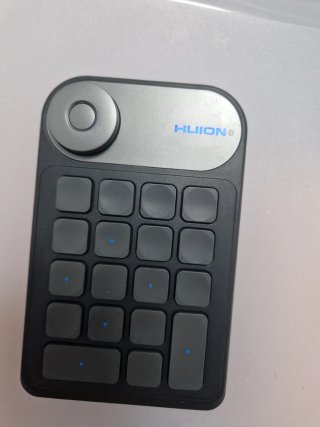 HUION Mini Keydial K20 Teclado Numérico H10019