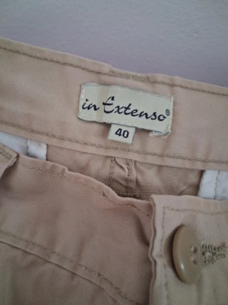 Pantalón cargo beige hombre talla 40