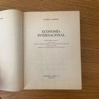 Economía Internacional