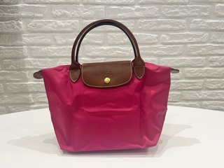 Bolso Longchamp Le Pliage Asa Superior Rosa