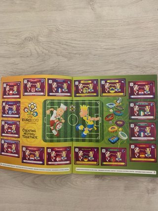 Álbum Stickers Euro 2012 Polonia-Ucrania