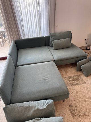 Set di 3 moduli angolari SÖDERHAMN verde
