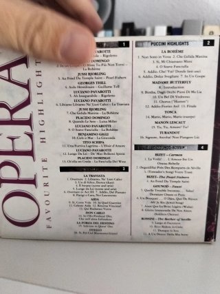 Ópera Favoritos - Pavarotti, Domingo, Gigli 4cds