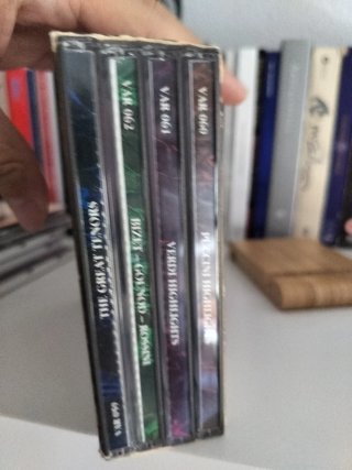 Ópera Favoritos - Pavarotti, Domingo, Gigli 4cds