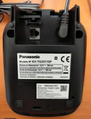 Teléfono Inalámbrico Panasonic + Base y Cargador