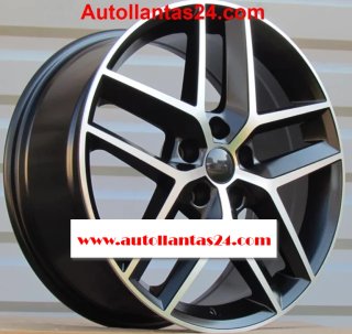 786 Juego 4 llantas skoda seat r211355