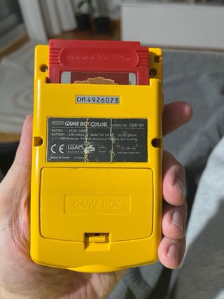 Game Boy Color Amarillo