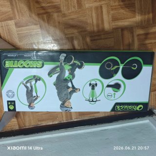 Bici de aprendizaje verde mas patinete