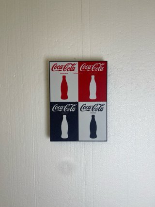 Lampada Light Box Coca-Cola Pop Art