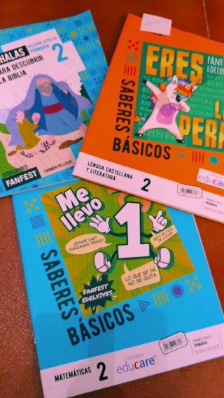 Libros de segundo de Primaria 2°. Como nuevos