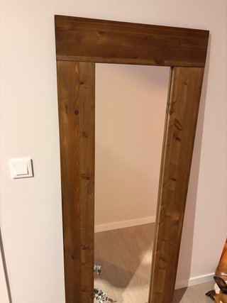 Espejo de pie madera Sklum