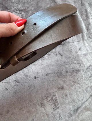 Cintura Gucci G-Buckle Vintage Y2K Marrone Dorato