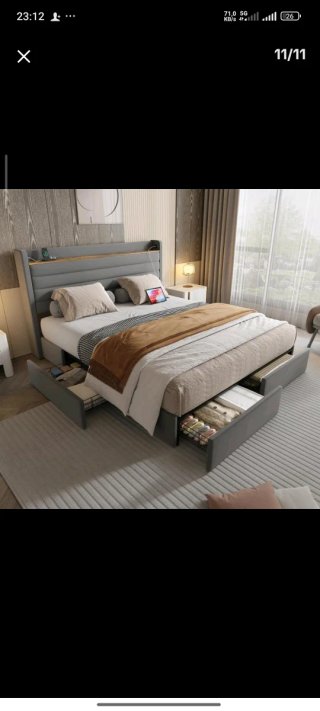 Cama Matrimonial Completa