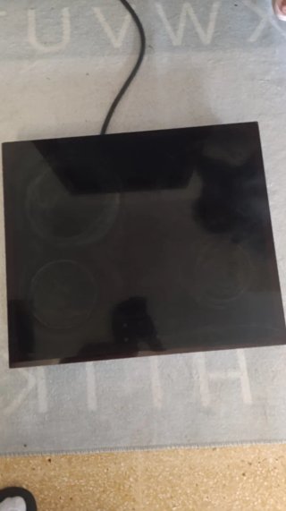 Placa Vitrocerámica Negra