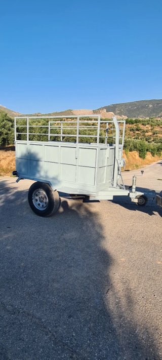 Remolque basculante para coche