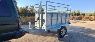 Remolque basculante para coche