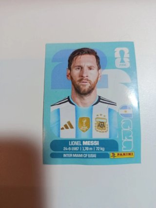 Cromo Messi Mundial 2026 FIFA