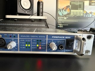 RME FireFace 800 Interfaz Audio