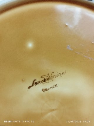BANDEJA SARREGUEMINES CERAMICA FRANCESA