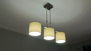 Lámpara de techo moderna 3 luces